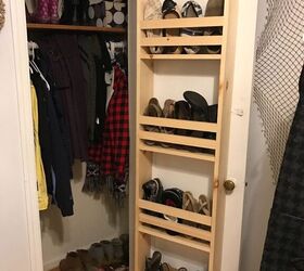 s 15 brilliant ways to organize your closet for a cleaner year, DIY this genius build in shoe rack on the back of your closet door
