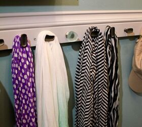 s 15 brilliant ways to organize your closet for a cleaner year, DIY this cute hanging rack with old cabinet knobs
