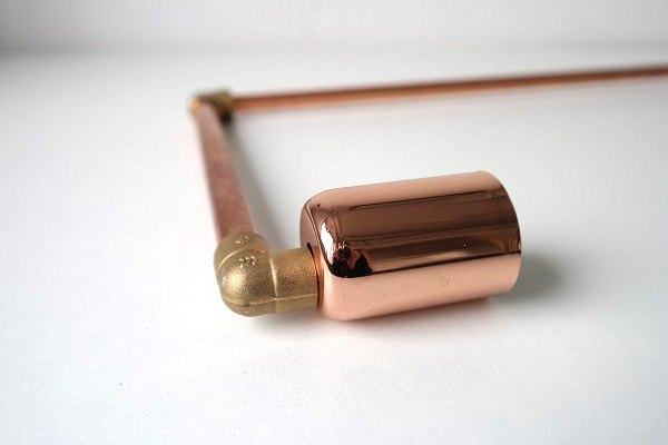 faa uma lmpada resistente com tubos de cobre