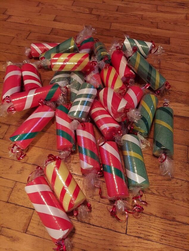 guirnaldas y caramelos para navidad y ao nuevo, Hace un mont n de caramelos