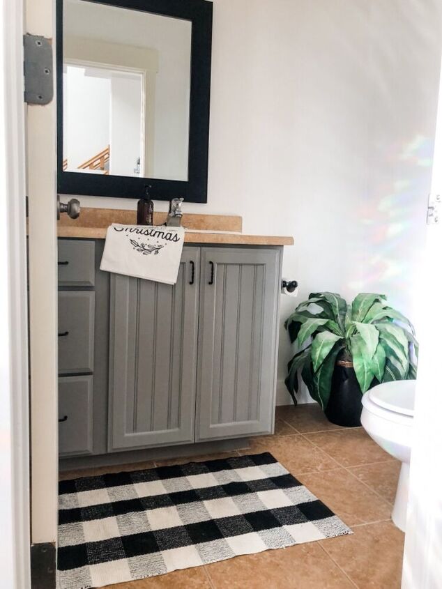 bathroom makeover in a day