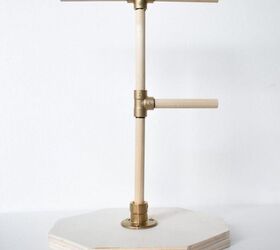making a jewelry stand from wood