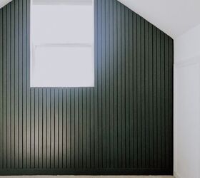 s the 15 best bedroom updates of 2020, Bring character to any room with a striking slat wall