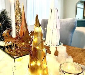 s 16 alternative christmas trees we re obsessed with this week, Personalize your d cor with budget friendly paper cone Christmas trees
