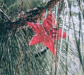 christmas star origami ornament