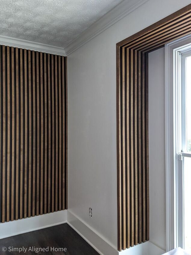 How to Create a Bay Window Slat Wall | Hometalk