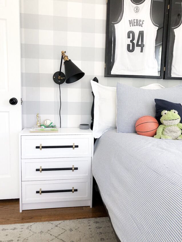 10 stunning makeovers that will make you rethink your old bedroom set, Give an IKEA cabinet a high end look