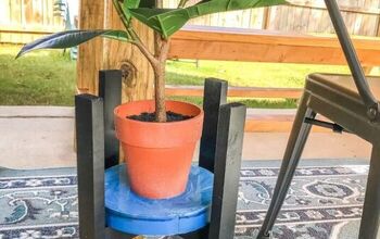 DIY Resin Plant Stand