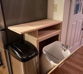 Recycling Storage & Extra Counter Space Upcycle