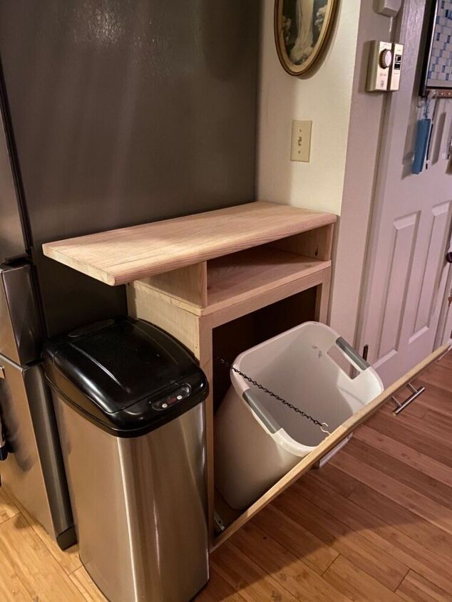 recycling storage extra counter space upcycle