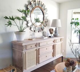 10 reasons why you might want to bleach your old furniture, Transform a dark outdated cabinet into a gorgeous statement piece