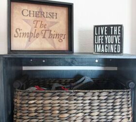 10 mini makeovers that you can pull off in just 1 weekend, Organize your mudroom with wall mounted rustic wooden crates