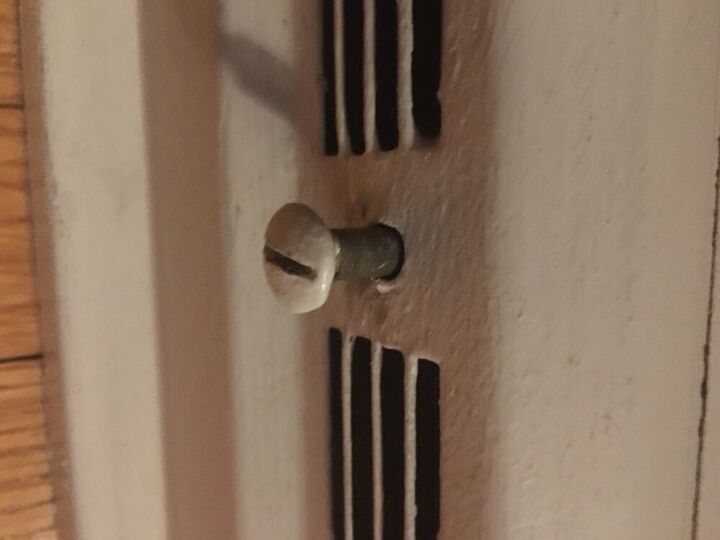 q how did i fix a force hot air vent adjustment screw