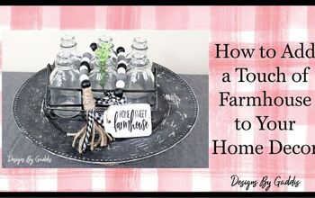 Una forma sencilla de añadir un toque de decoración de granja a tu casa