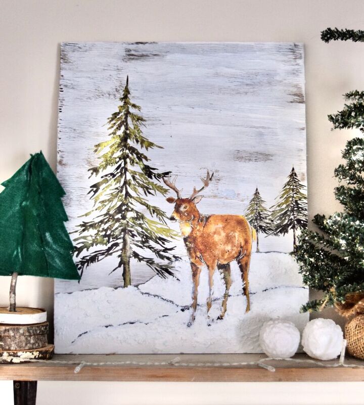 easily create beautiful winter art