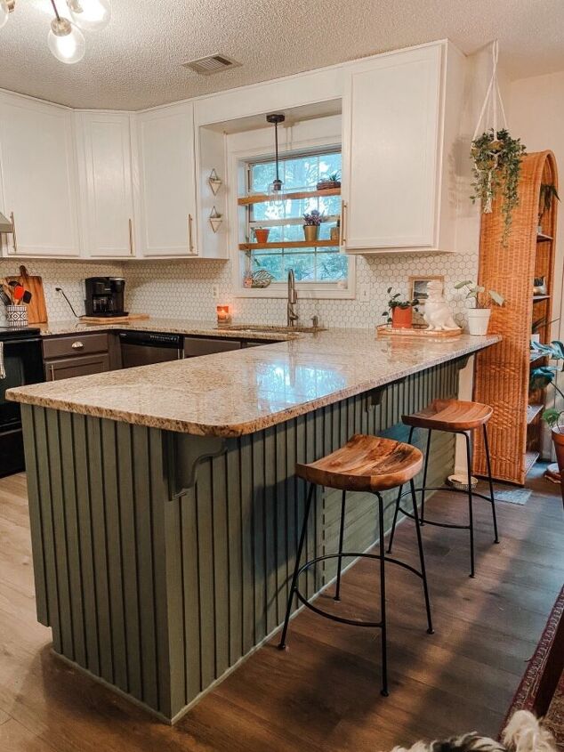 $25 Kitchen Island Update