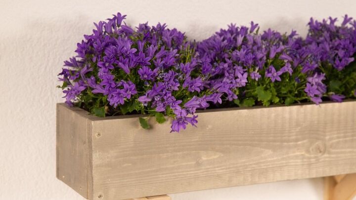 how to make a homemade planter for the wall