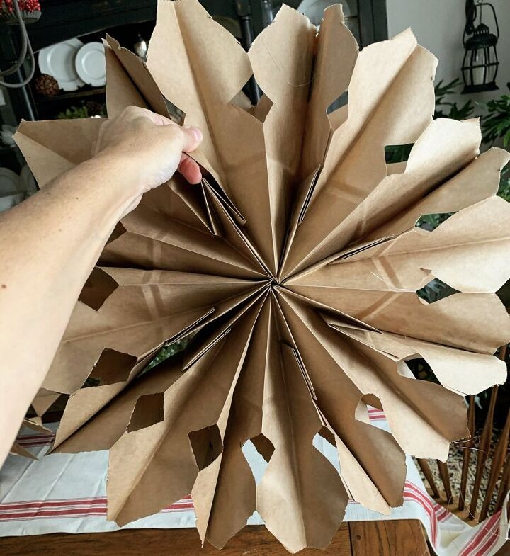 don t make this mistake when making paper bag snowflakes
