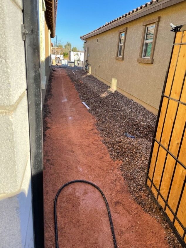 backyard paver job