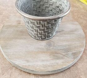 diy cake stand or plant stand