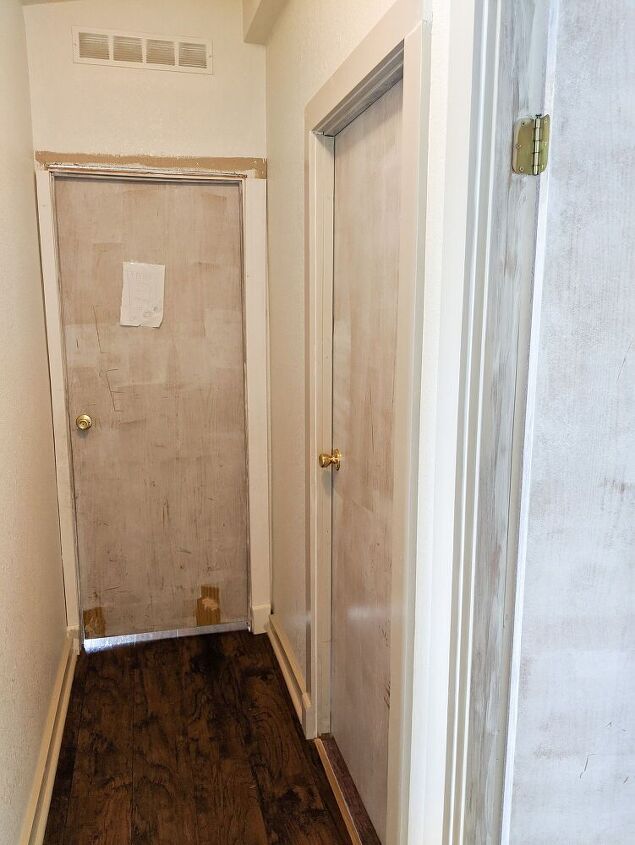 10 of our favorite makeovers of 2020, Transform boring doors with plywood planks