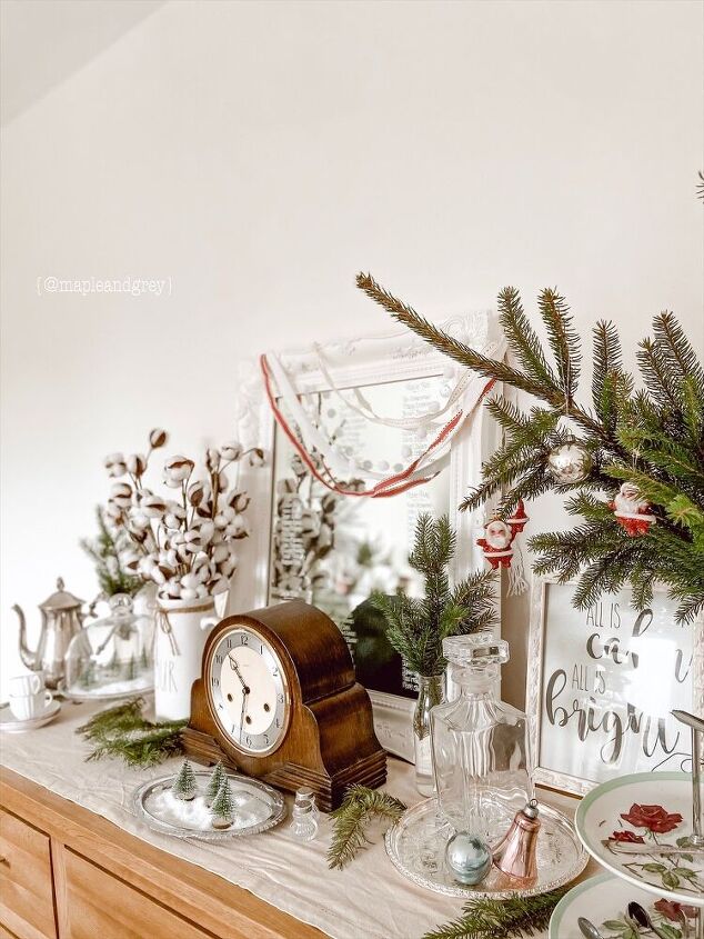 decoracin navidea de bricolaje con artculos del hogar