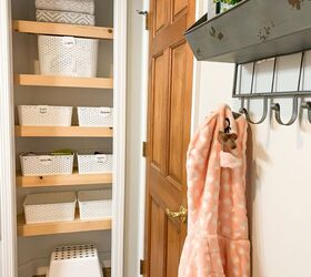 the 20 most useful home tricks techniques people shared in 2021, Cover ugly wire shelving with plywood for simple stunning storage space