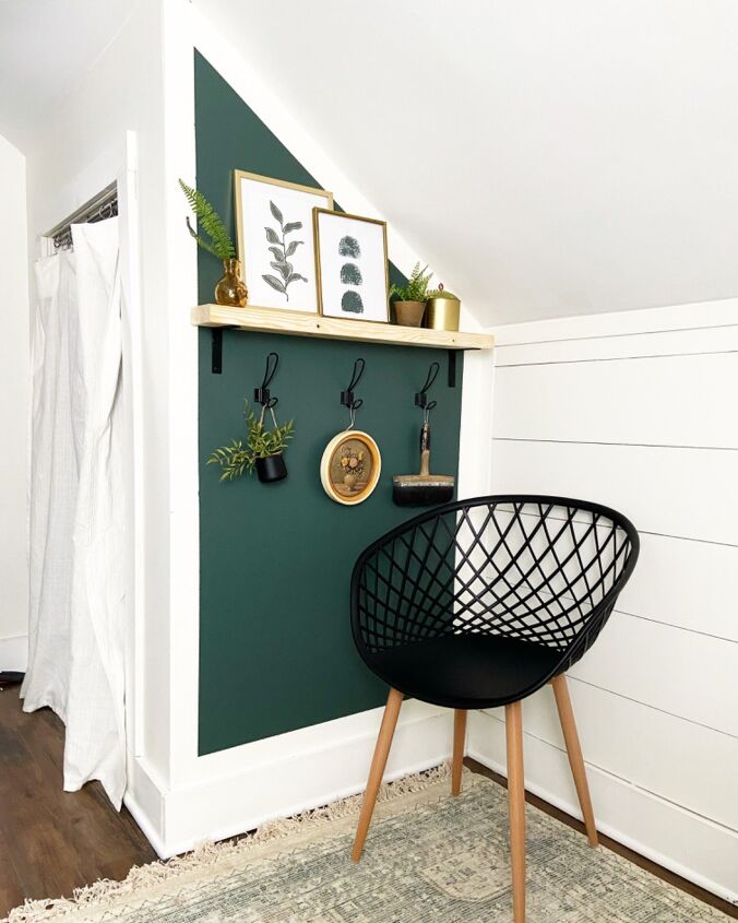 the 20 most useful home tricks techniques people shared in 2021, Add character to any space with a bold color block accent wall
