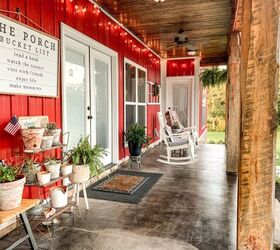 the 20 most useful home tricks techniques people shared in 2021, Go industrial chic with a DIY acid stained concrete porch