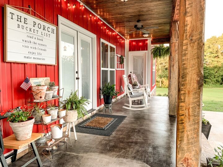 the 20 most useful home tricks techniques people shared in 2021, Go industrial chic with a DIY acid stained concrete porch