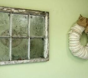 s 20 beautiful ways to decorate with mirrors, Add character to your walls with a faux antique mirrored window pane