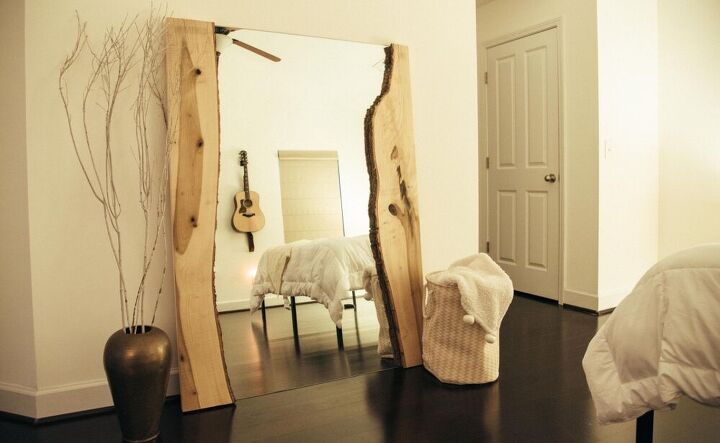 20 belas maneiras de decorar com espelhos, Como adicionar a borda ao vivo a um espelho
