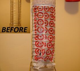 10 easy ideas how to organize plastic bags, DIY Plastic Bag Dispencer From CD Container