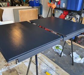 black beauty dining table upcycle