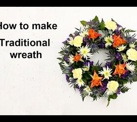 How do I make a mesh ribbon wreath?