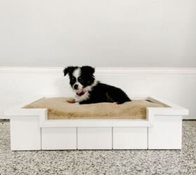 shiplap dog bed