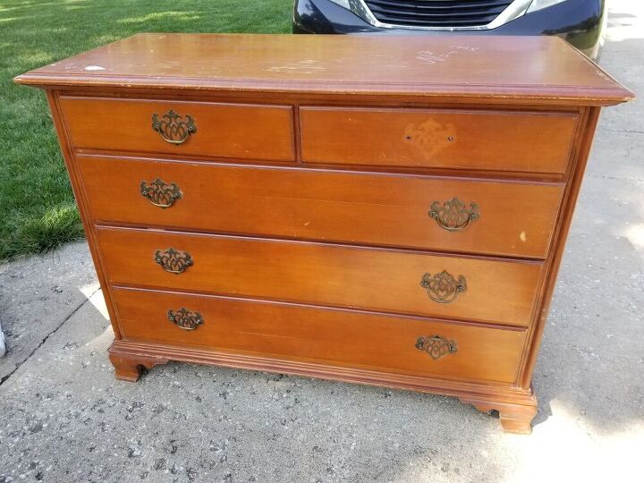 new life for a thrift store dresser