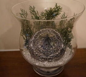 winter vase arrangement