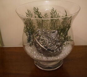 winter vase arrangement