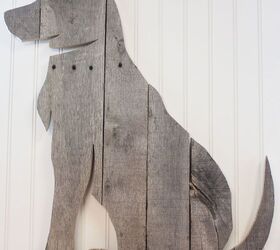 s 27 seriously cute diys every dog owner should see, DIY Pallet Wood Dog
