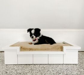 s 27 seriously cute diys every dog owner should see, Shiplap Dog Bed