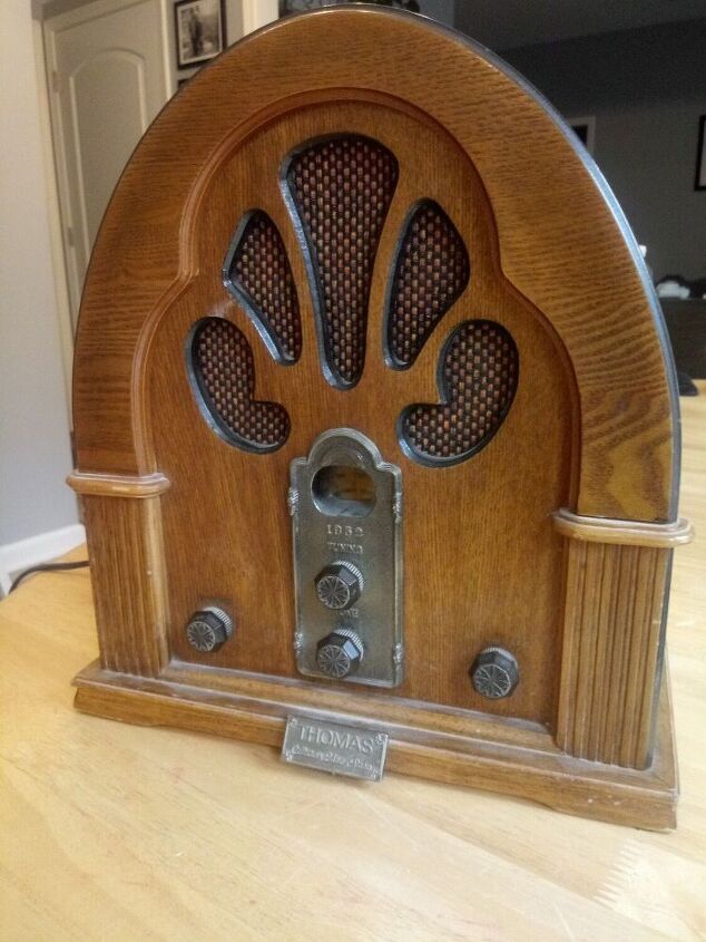 como pintar um radio antigo