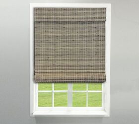 s 7 window treatments that will make all the difference for 2021, Bamboo Roman Shades