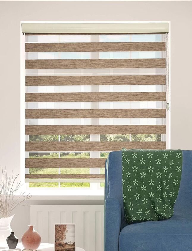 s 7 window treatments that will make all the difference for 2021, Wood Shades