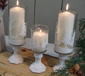 s 12 amazing decor ideas for after christmas decorating, Craft these awesome Christmas hurricane candl
