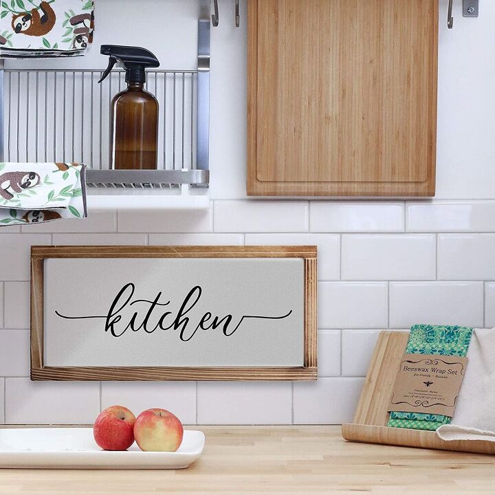 10 letreros para la cocina que harn que su espacio se sienta fabulosamente como una, Cartel de cocina