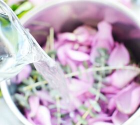 When that bouquet begins to wilt, boil it in a pot to get even more enjoyment out of it