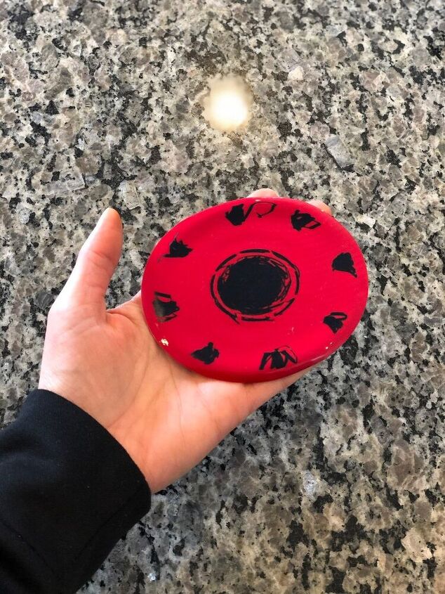 DIY Coaster From Red