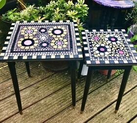 how to transform old coffee tables with mosaic