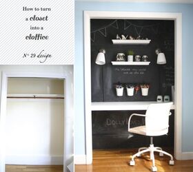 6 diy cloffice ideas for small spaces, The Cloffice Reveal